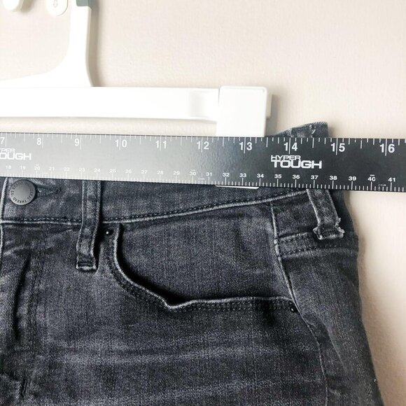 Universal Thread High Rise Black Denim Shorts Womens 6 Jean 3in inseam - Picture 7 of 11